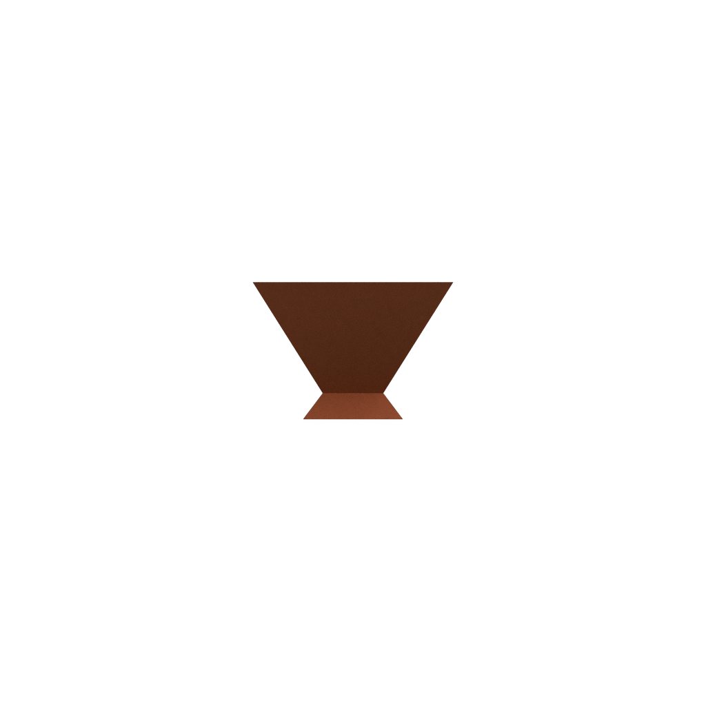 Inverted Pyramid Fire Pit