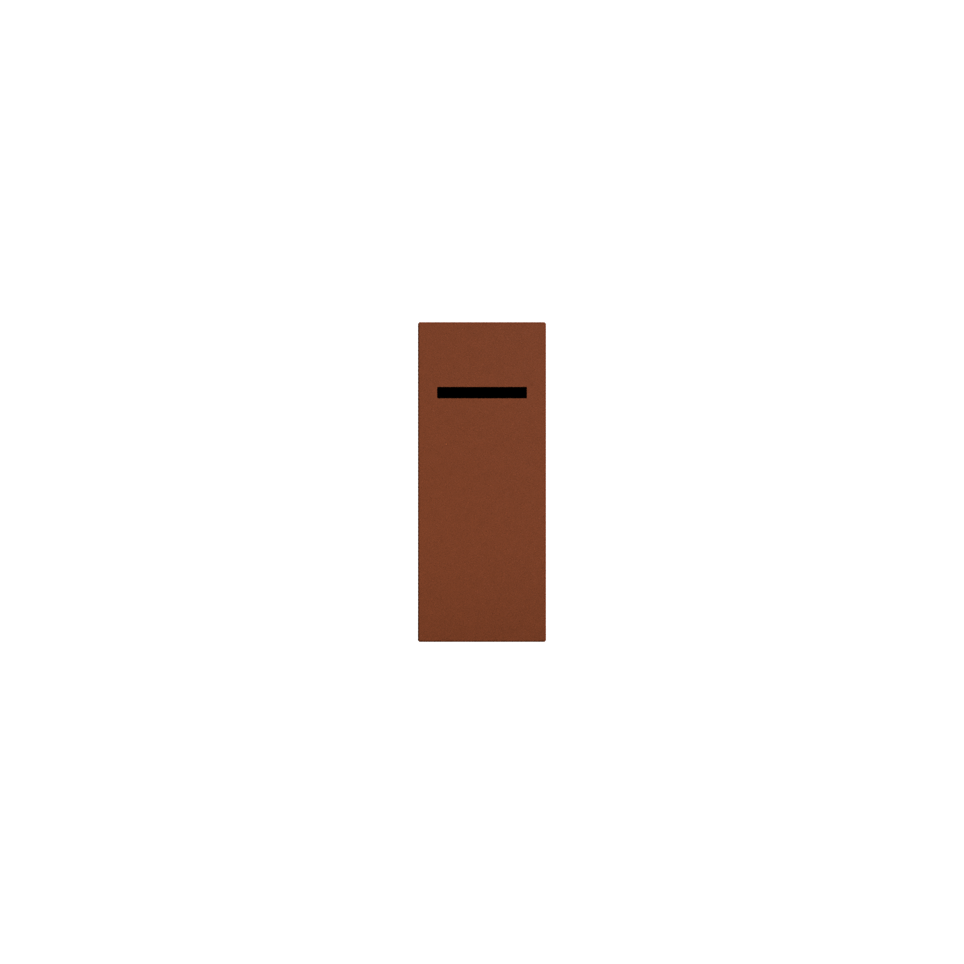 GC-LB-001 / Architectural Corten Steel Letterbox