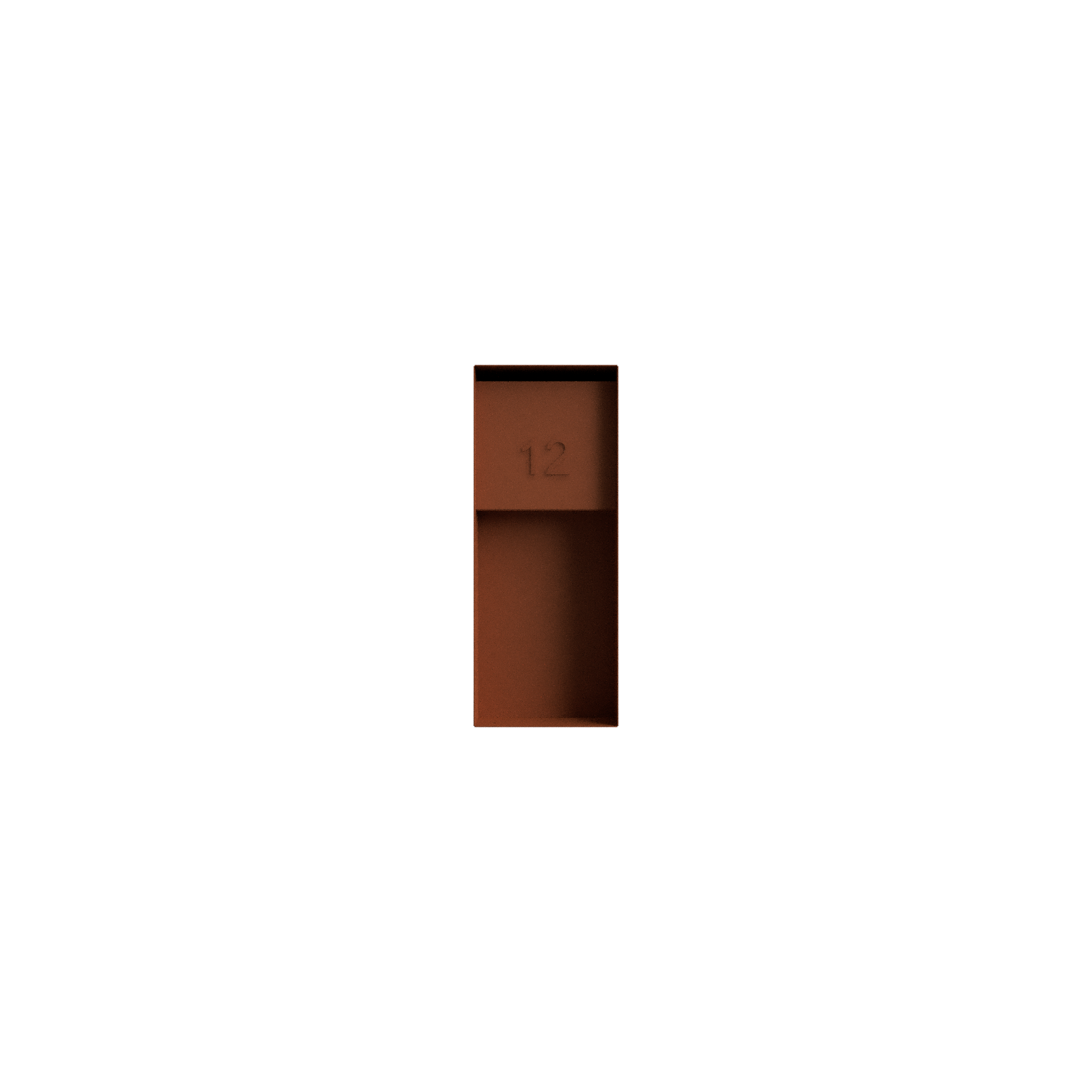 GC-LB-003 / Architectural Corten Steel Letterbox
