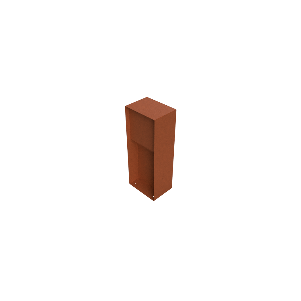 GC-LB-003 / Architectural Corten Steel Letterbox